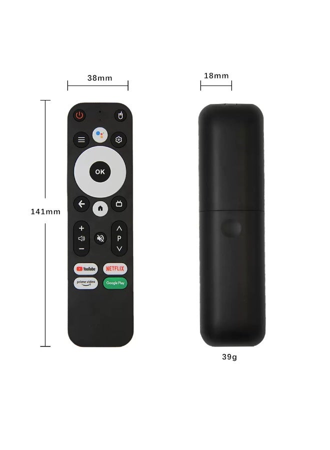 ميكول يُستخدم كجهاز تحكم عن بُعد لاستبدال MECOOL KM2/KM2 Plus Google TV (الإصدار غير الصوتي)، متوافق فقط مع الأجهزة السوداء - Image 2