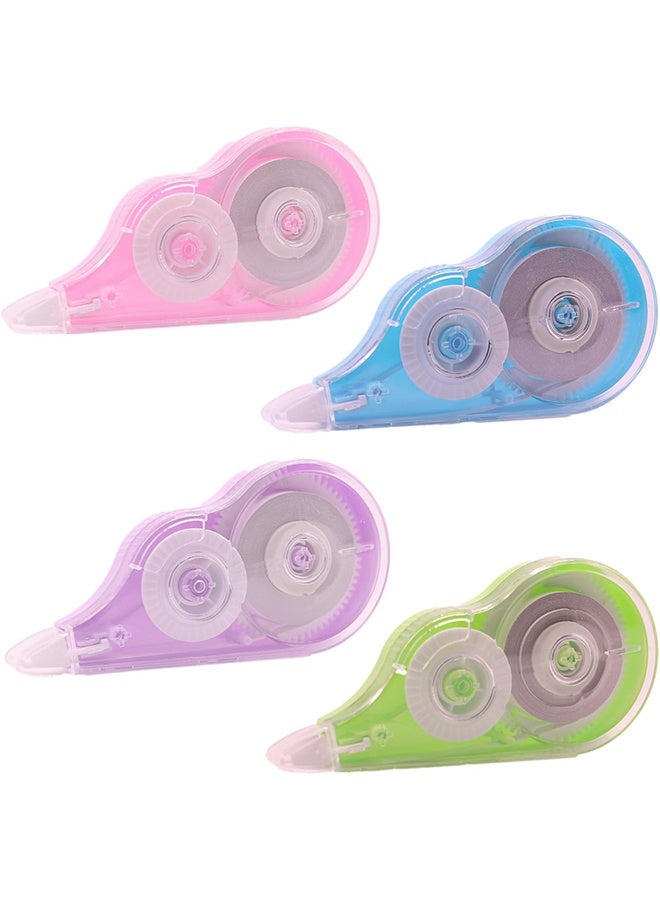 10 Pcs 39.4 Ft Colorful Correction Tape, White Wrong Out Tape Roller Bulk for Noting, Teacher Supplies, School, Office (4 Colors) - Image 1