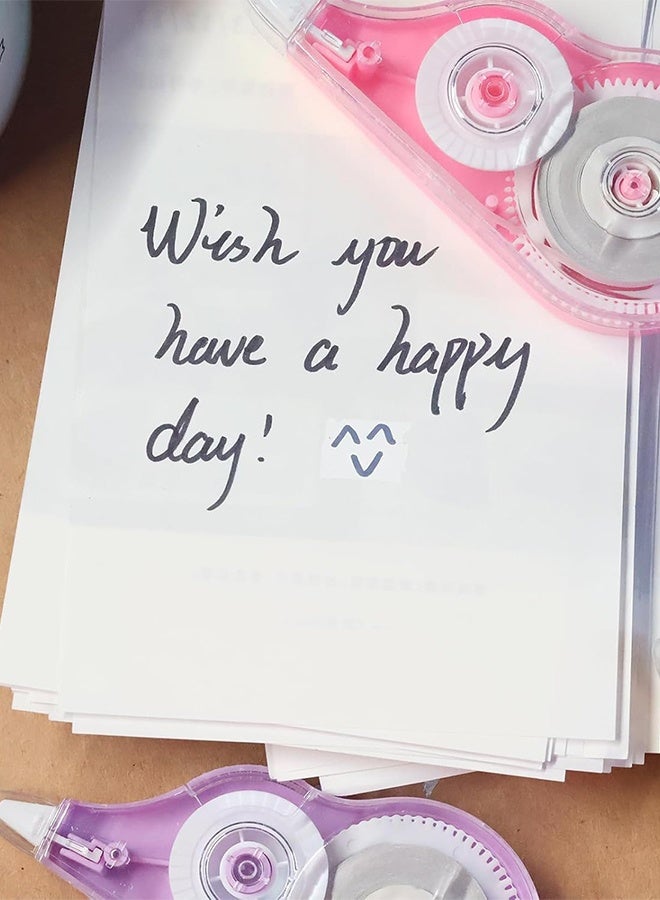 10 Pcs 39.4 Ft Colorful Correction Tape, White Wrong Out Tape Roller Bulk for Noting, Teacher Supplies, School, Office (4 Colors) - Image 2