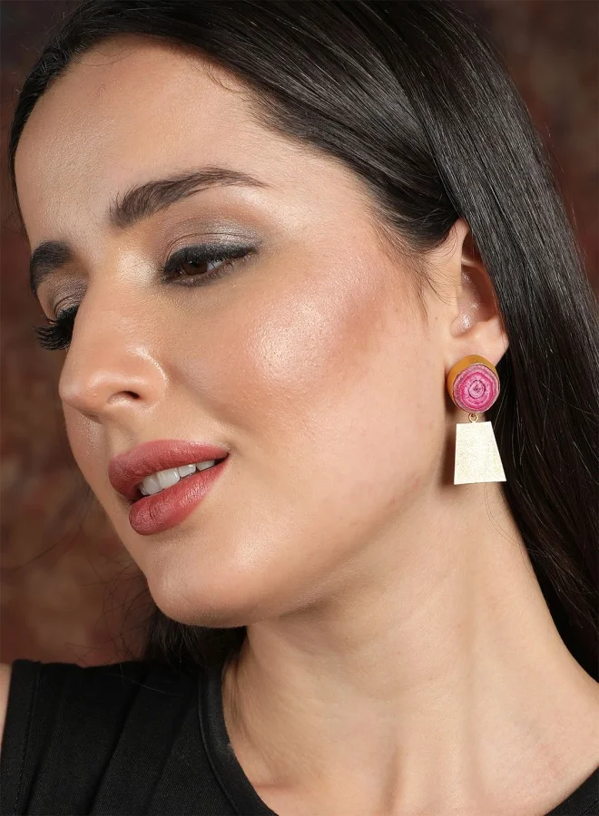 آي شين أقراط معدنية نسائية - أناقة وراحة