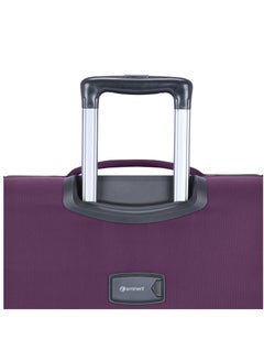 Unisex Soft Travel Bag Large Luggage Trolley Polyester Lightweight Expandable 4 Double Spinner Wheeled Suitcase with 3 Digit TSA lock E788 Purple - pzsku/Z01E8D2130129BAE9C896Z/45/_/1703744877/e04e7a07-e31c-4d70-afd4-1c7bcc0b97dc