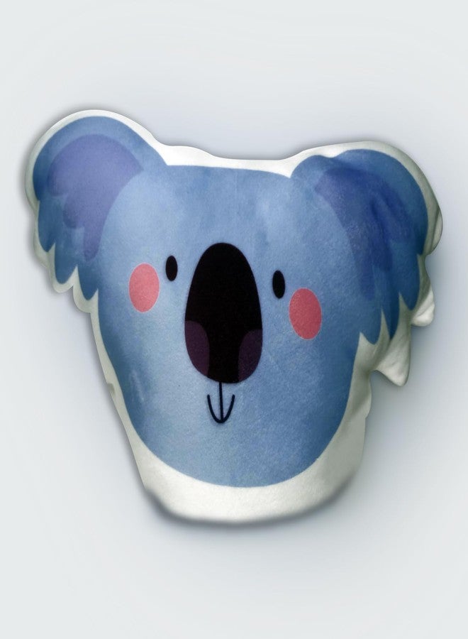 Avirons Cute Koala Face Pillow - Cozy and Playful! Ideal for Kids, This Soft Pillow adds a Sweet, comforting Touch to Their Playtime or Rest. - Image 2