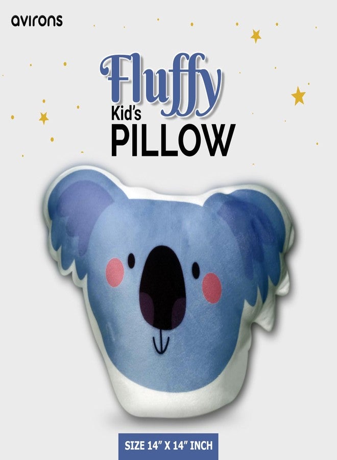 Avirons Cute Koala Face Pillow - Cozy and Playful! Ideal for Kids, This Soft Pillow adds a Sweet, comforting Touch to Their Playtime or Rest. - Image 5