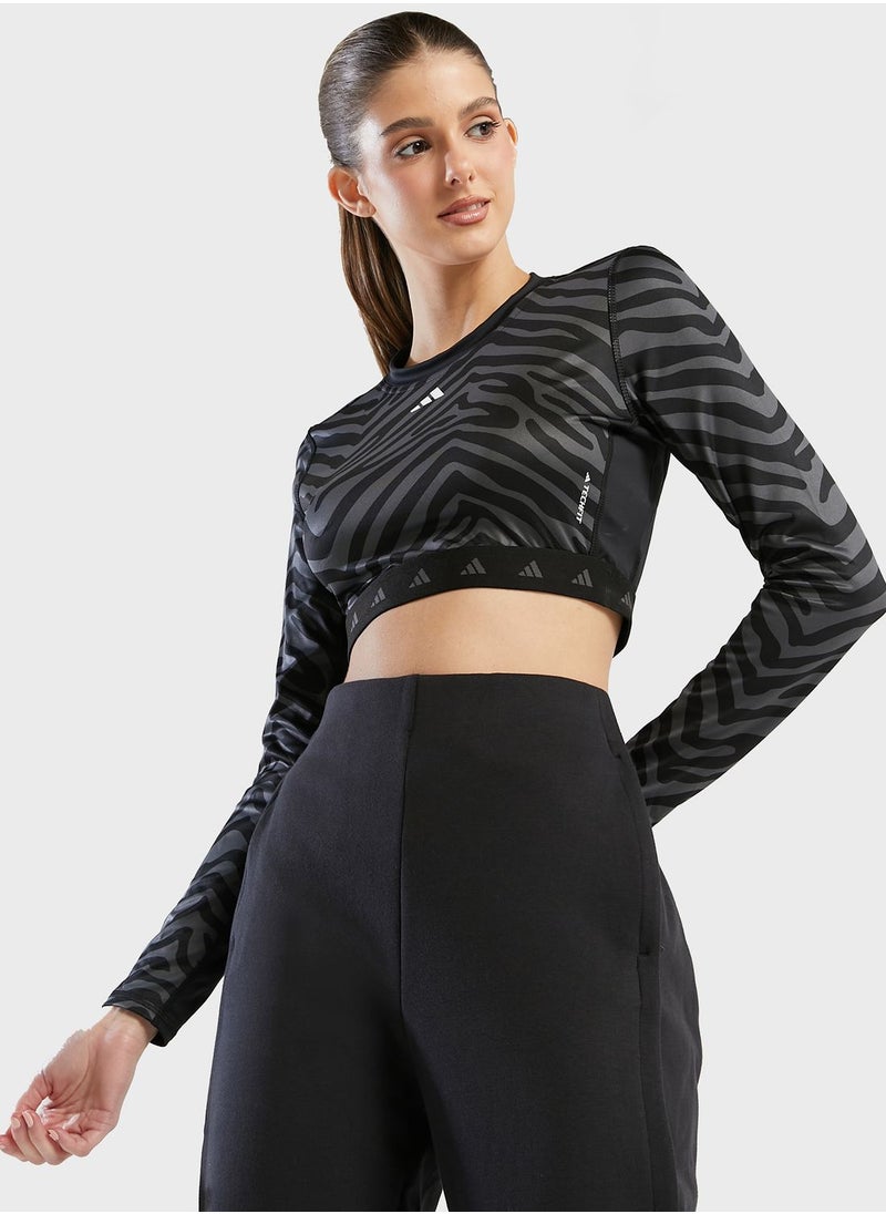 Adidas - Hyperglam Cropped Top - Image 1