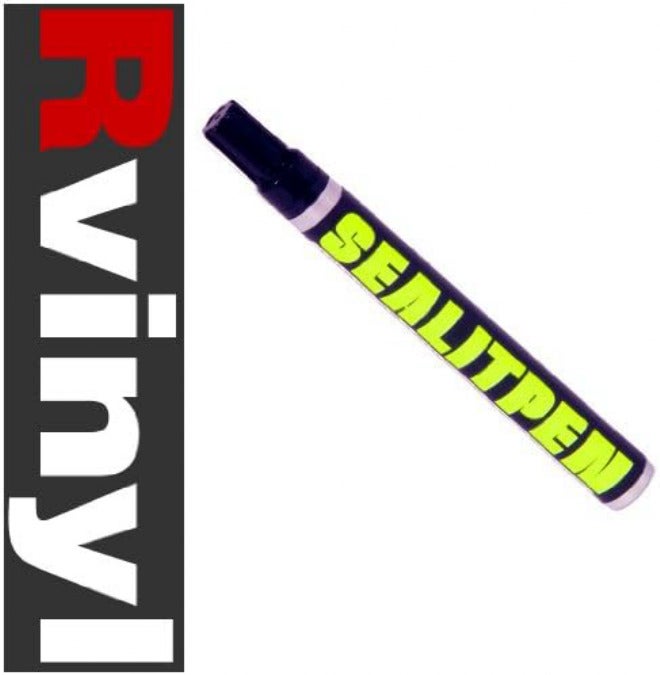 Rvinyl أداة تطبيق مانع تسرب حواف الفينيل Rvinyl Pro - قلم مانع تسرب لف الفينيل للسيارات DIY - قلم Edge Seal-It تصميم يطيل العمر - Image 1