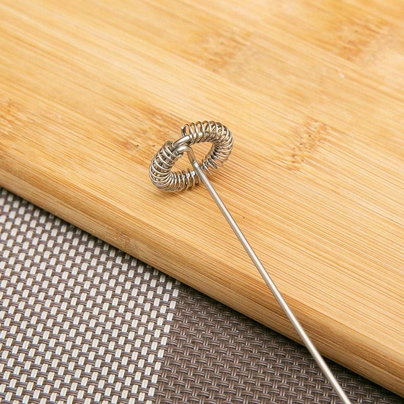 klarako Mini Milk Frother Handheld Foam Maker Coffee Frother Battery Operated Whisk Drink Mixer for Coffee, Latte, Cappuccino, Hot Chocolate - Image 4