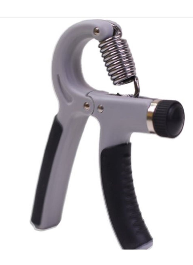 Generic - An exercise tool to enhance hand grip strength  Hand and forearm exercise tool, adjustable resistance , ideal for athletes and hand rehabilitation exercises, gray color - Image 1