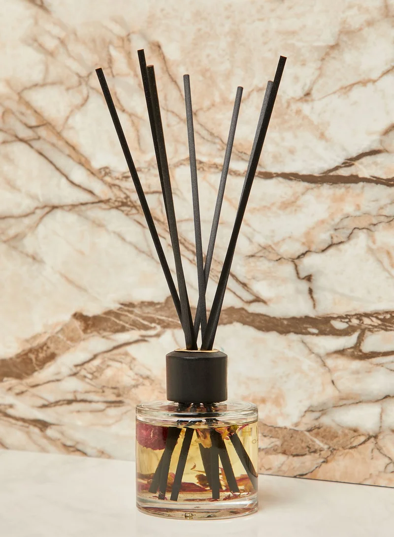 Shifa Aromas Saffron,Taif  Rose & Cashmere Woods Premium Reed Diffuser 100Ml