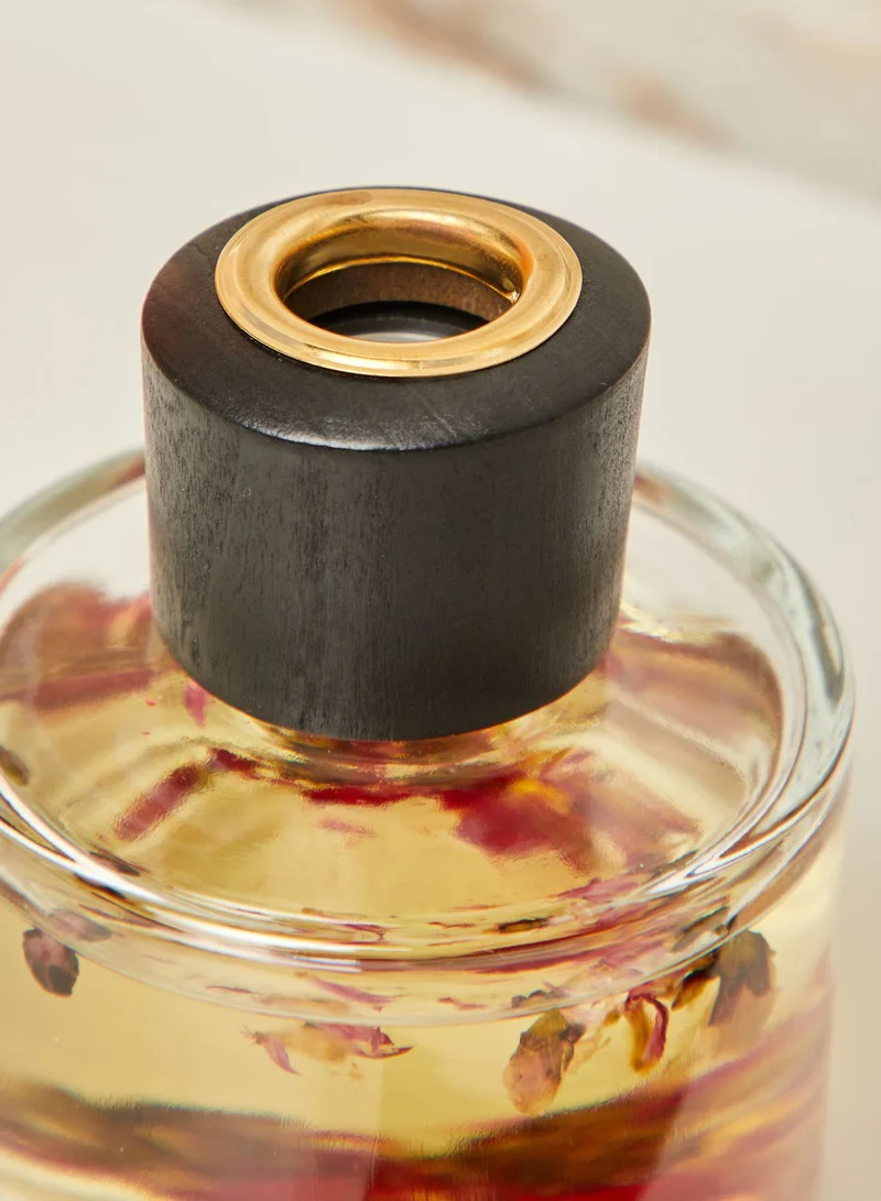 Shifa Aromas Saffron,Taif  Rose & Cashmere Woods Premium Reed Diffuser 100Ml