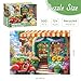DAGIRT 500 Piece Puzzles for Adult Flower Shop Jigsaw Puzzles 500 Pieces for Adults Senior Motorcycle Adult Puzzle Challenging Family Fun Puzzle Activity Game Gift for Friend 205 X 15 in - Image 4