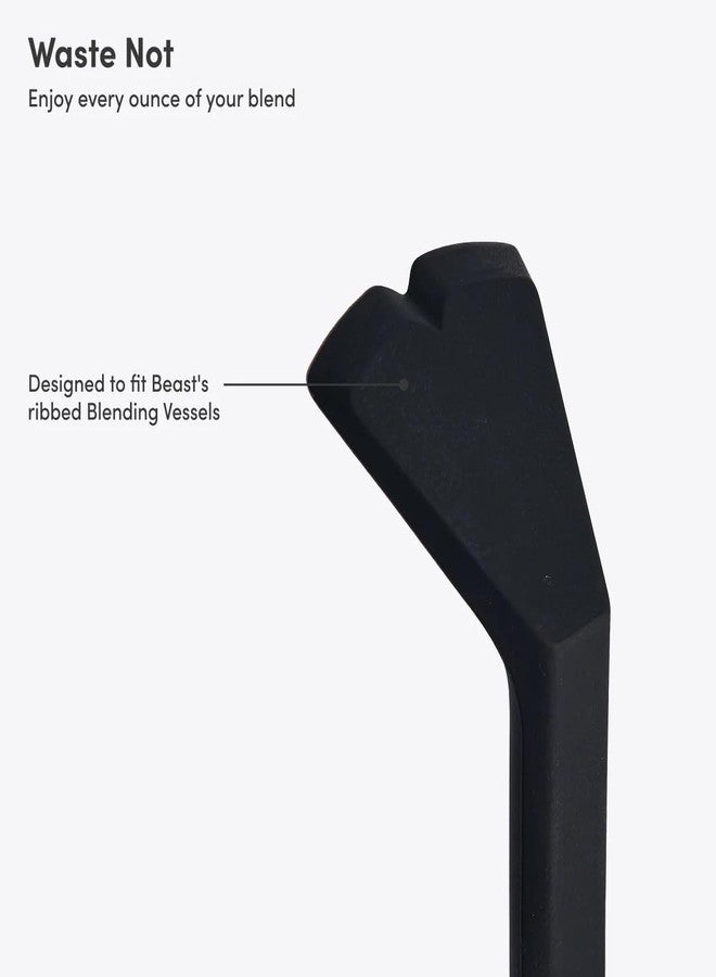 Beast Vessel Spatula | Small, Sturdy, Silicone Spatula (Carbon Black) - Image 2
