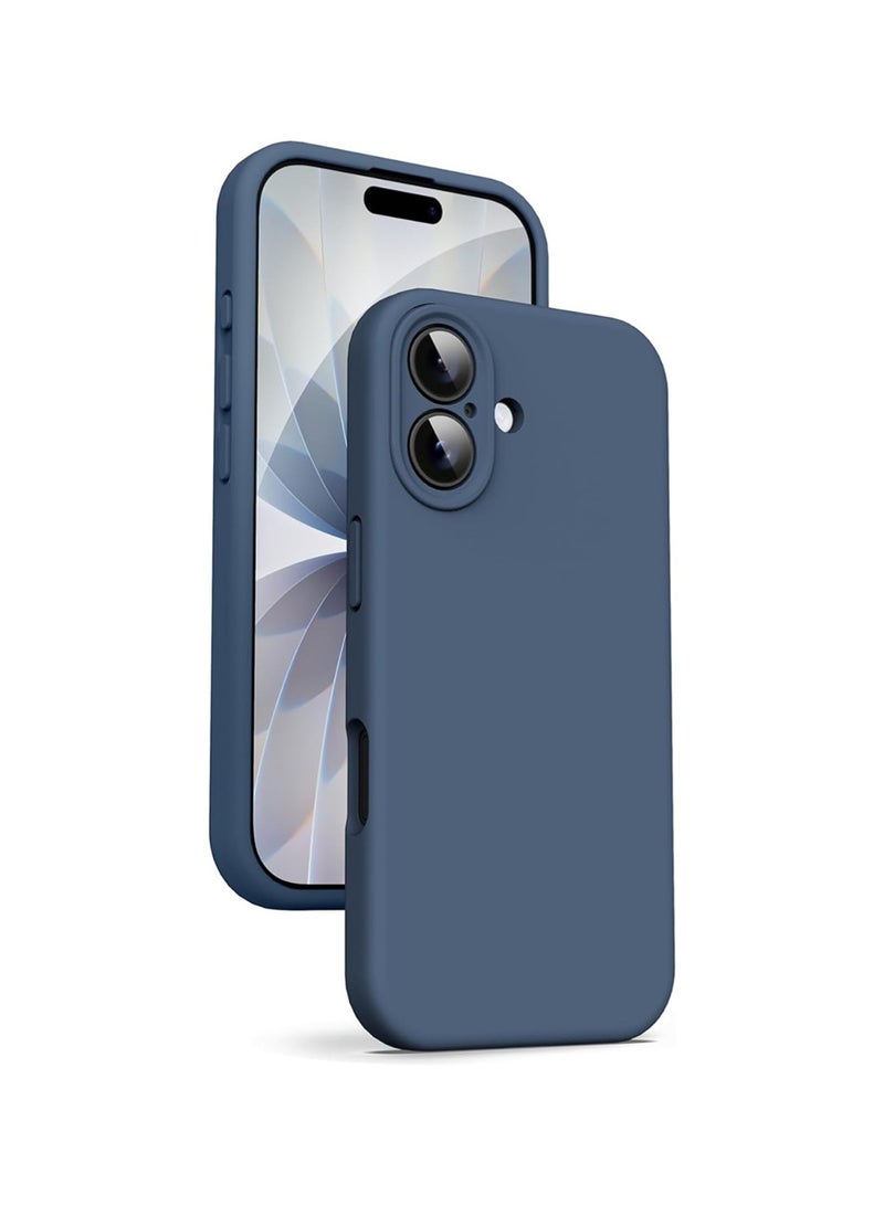 WRISTWISE Case Cover for iPhone 17 - [Camera All-Round Protection] [Soft Microfiber Lining Anti-Scratch] Shockproof Phone Case Cover, Blue - Image 1