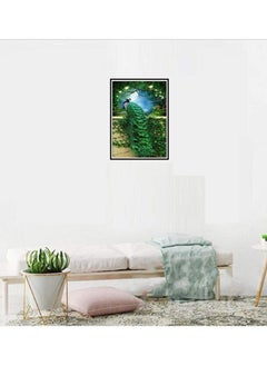 Cool Baby 40x60 DIY 5D Diamond Painting Kits Full Drill Diamond Embroidery Green Peacock Diamond Mosaic Crafts  - Image 4