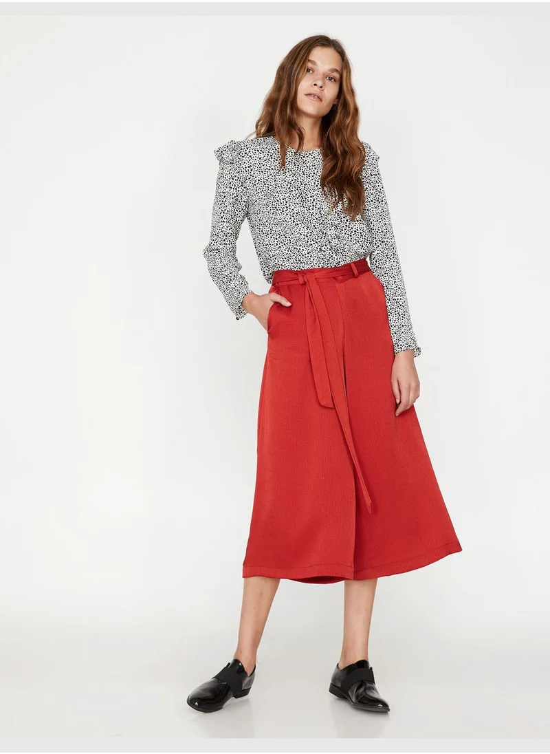 KOTON Flare Trousers