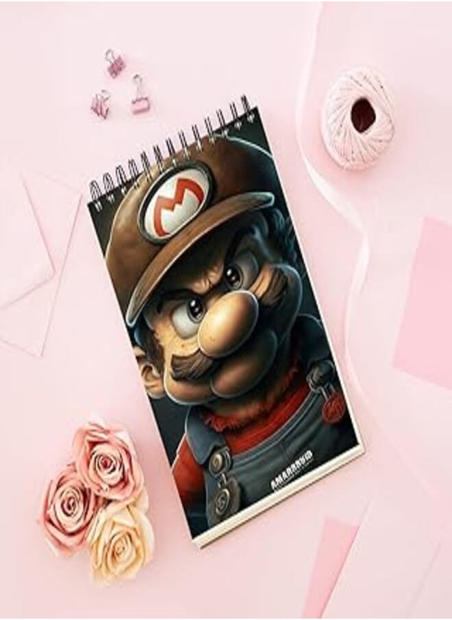 Generic - Notebook With Trendy design - Angry Mario - Image 1