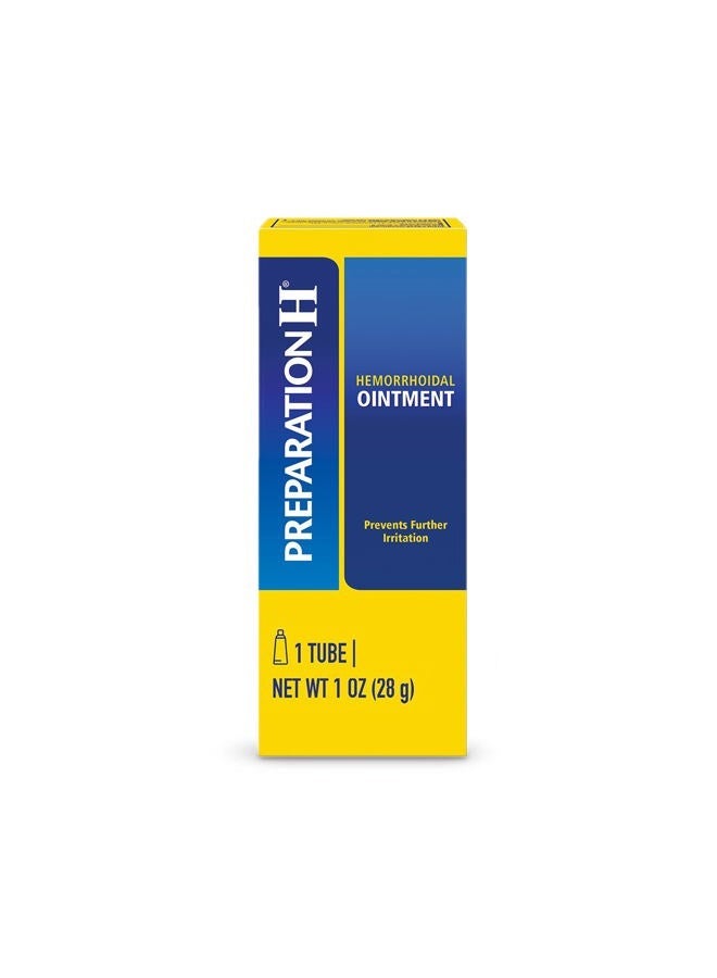 Preparation H مرهم علاج أعراض البواسير PREPARATION H، تخفيف الحكة، الاحتراق والانزعاج، أنبوب (2.0 أونصة) - Image 2