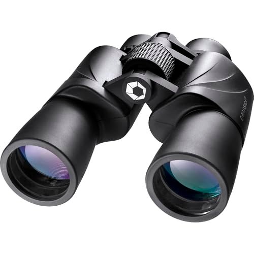 BARSKA Escape Porro 10x50 Binoculars (Green Lens) - Image 1