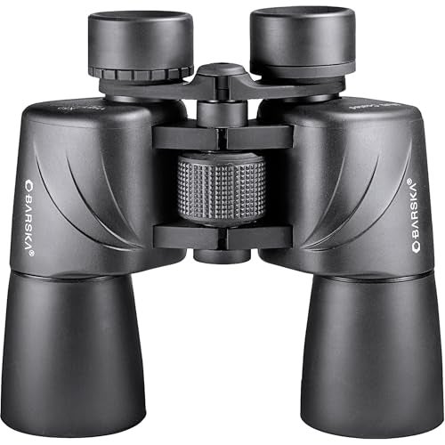 BARSKA Escape Porro 10x50 Binoculars (Green Lens) - Image 3