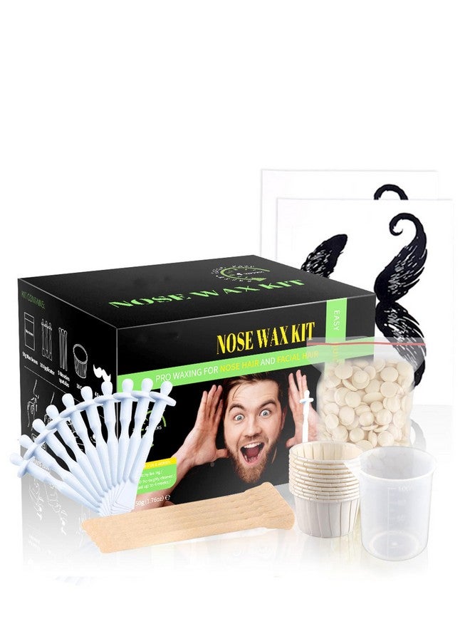 NUDFSY Nose Hair Remover Wax for Men - Nostril Cleaning Tool With Sticky Hair Removal Cream and Set - Image 1