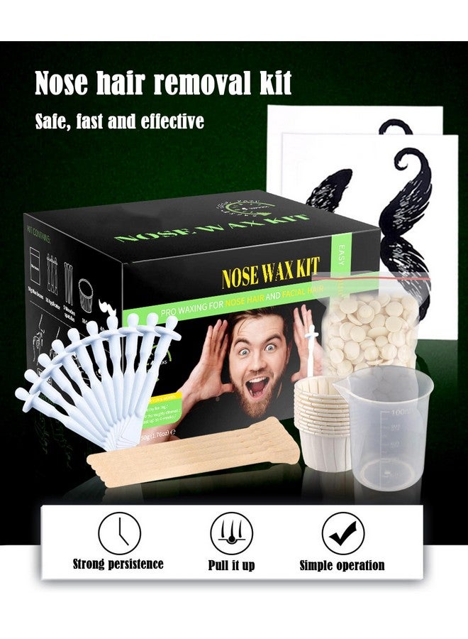 NUDFSY Nose Hair Remover Wax for Men - Nostril Cleaning Tool With Sticky Hair Removal Cream and Set - Image 3