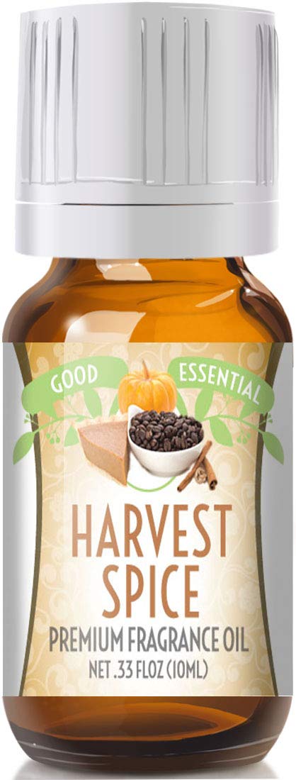 Good Essential – Professional Harvest Spice Fragrance Oil 10 ml for Diffuser, Candles, Soaps, Aromatherapy 0.33 fl oz - Image 1