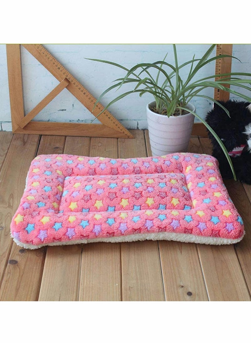 Sleep Pad Bed, 14 x 11in Pet Winter Warm Sleep Pad with Lovely Prints, Warm Bed for Small Animals Rabbits Chinchillas Hedgehogs Baby Cats Ferrets