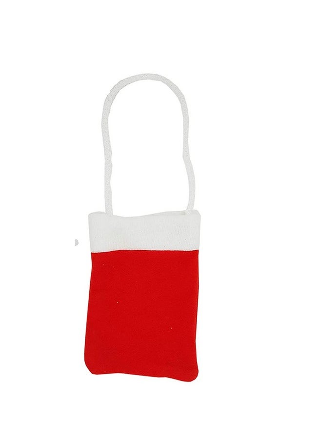 Fancydresswale Santa Claus Baby Boys Christmas Dress Unisex With Cap And Bag (0-6 Months)  - Image 4