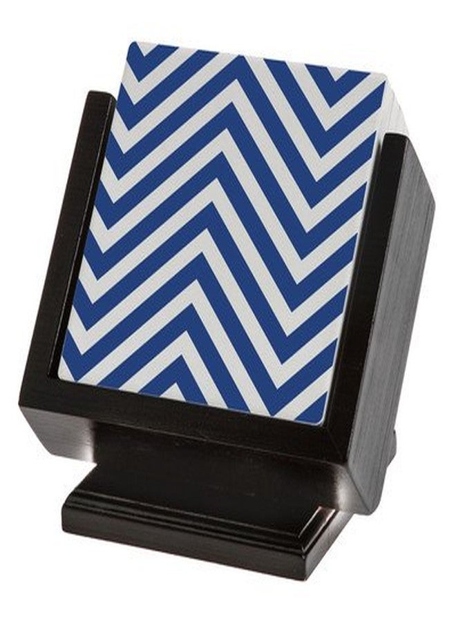 ثيريستي ستون حامل أكواب خشبي من ثيرستيستون، قاعدة عمودية لأكواب مربعة مقاس 4 بوصات، مطلي بلون الجوز الداكن