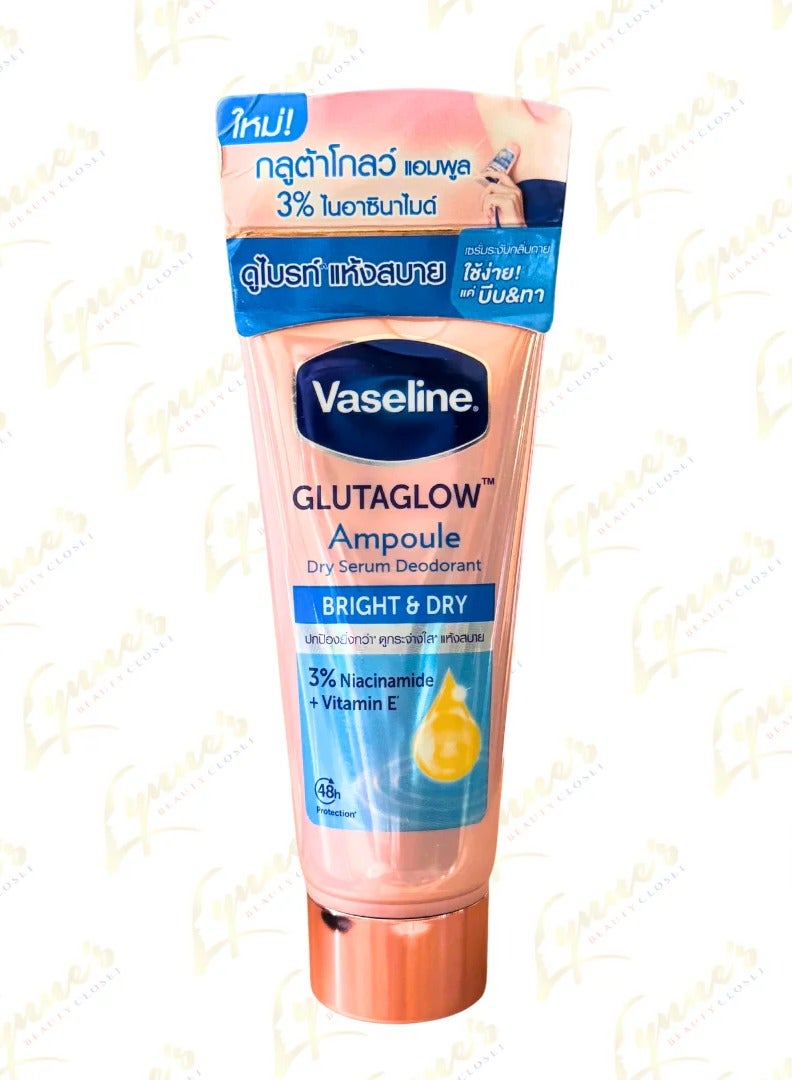 Vaseline Glutaglow Bright & Dry Ampoule Serum Deodorant - 45ml