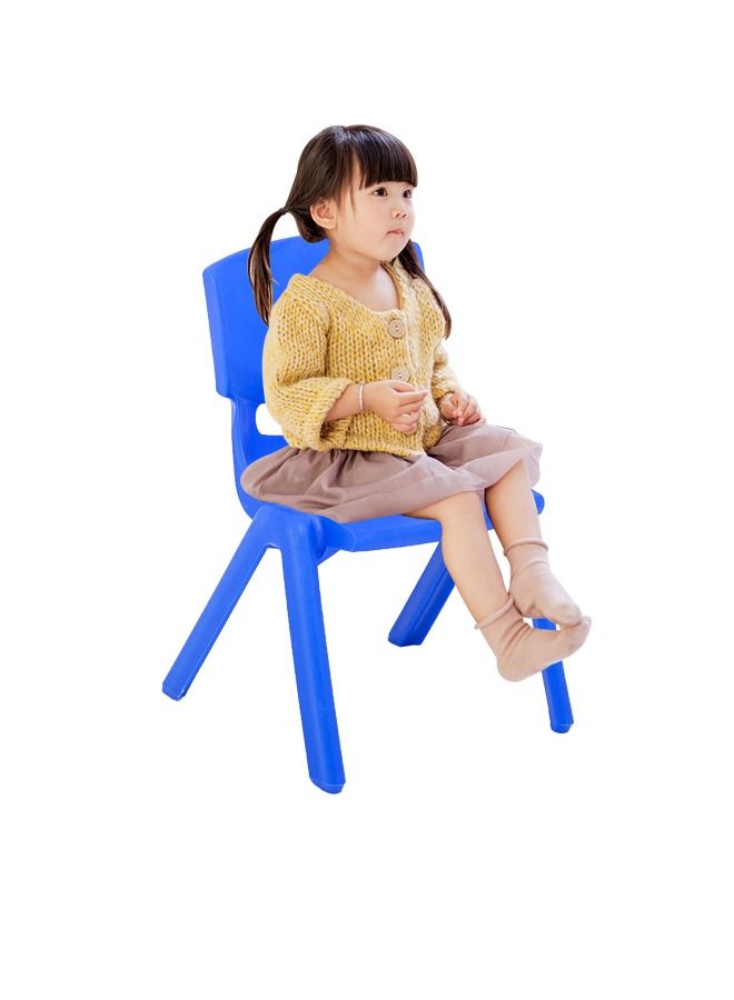 XIANGYU Plastic Kid's Chair Blue Color For School  - Image 1