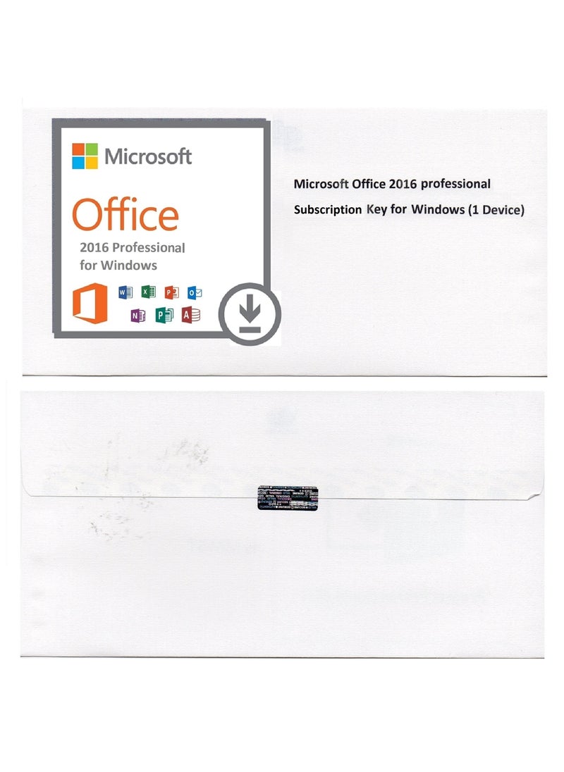 Microsoft - Office 2016 Professional Lifetime Subscription Key for windows - Image 1