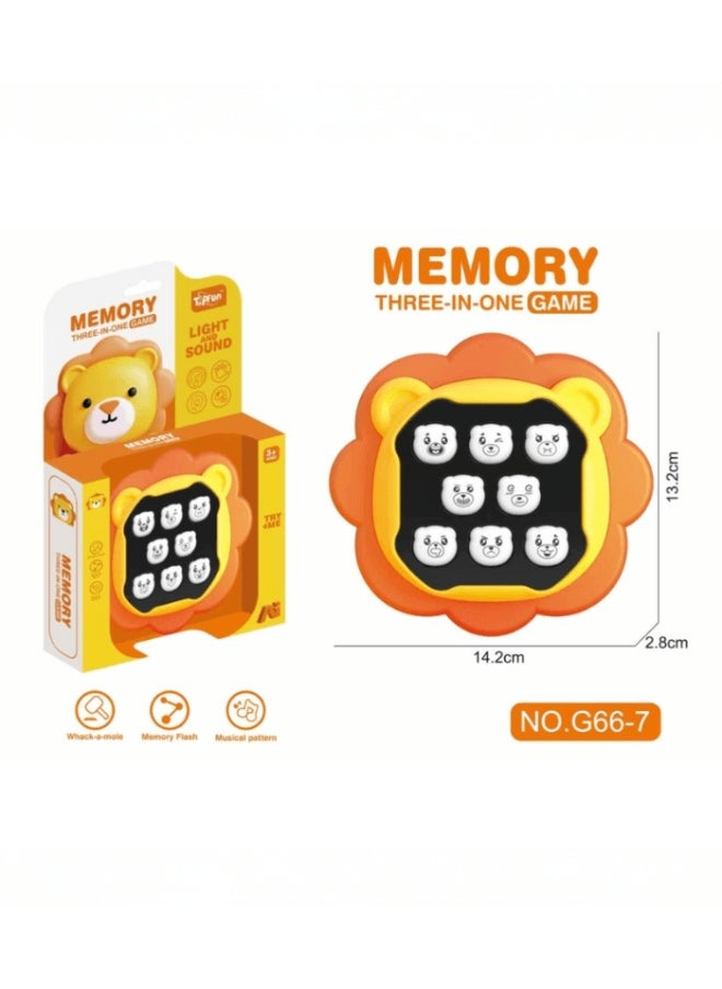 Generic Interactive Memory Game for Kids - Dinosaur and Lion Design with 3 Fun Game Modes  - Image 1
