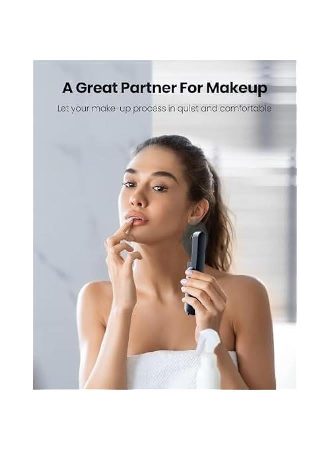 هوكور TRASSLE Portable Small Pocket Fan - Handheld Foldable Fan - Quiet Personal Fan Speed Adjustable for Stylish Kids Girls Women - Indoor Outdoor Travel (Blue) - Image 5