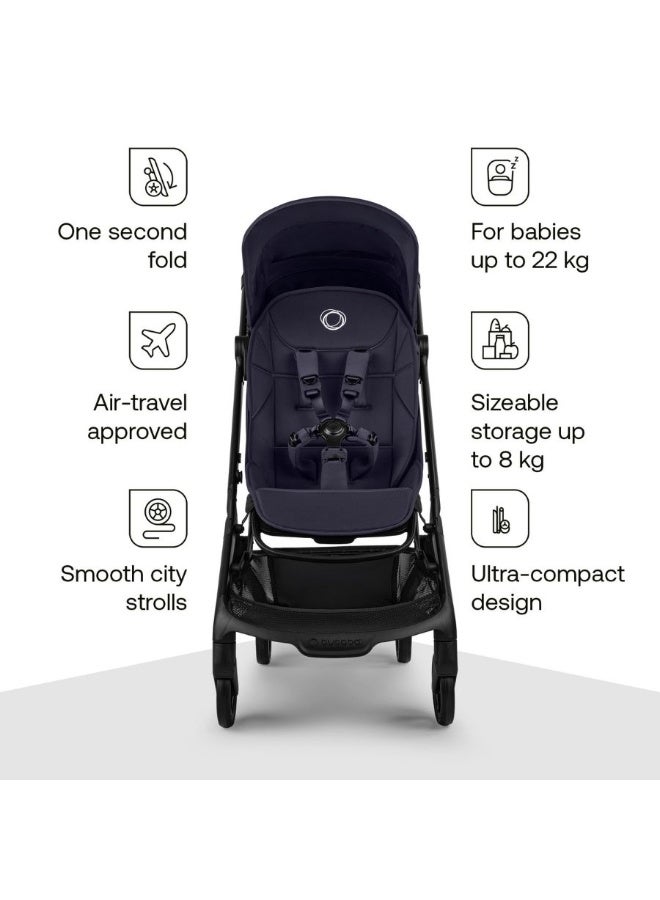 Bugaboo Butterfly 2 Stroller in Deep Indigo - Image 5
