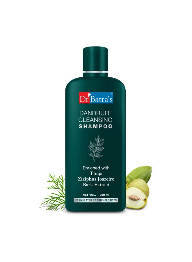 Dr Batra's Dandruff cleansing shampoo (200 ml) - Image 2