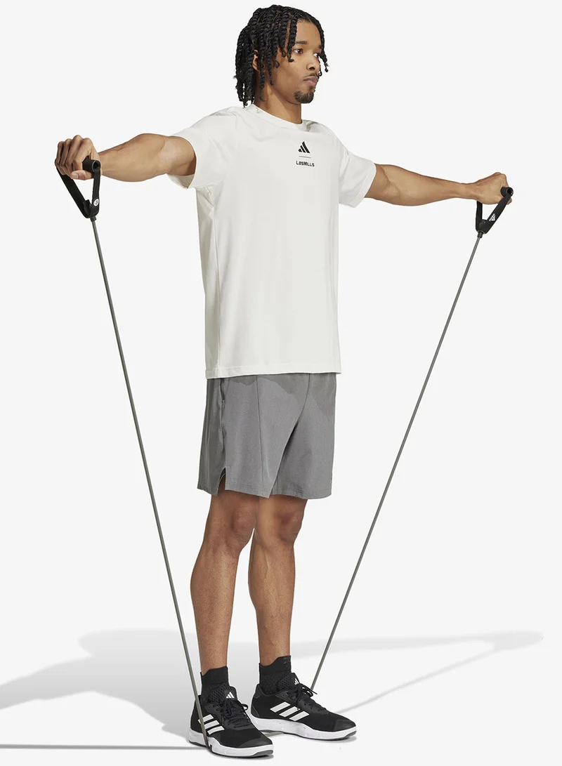 Adidas Designed For Training Mélange Shorts