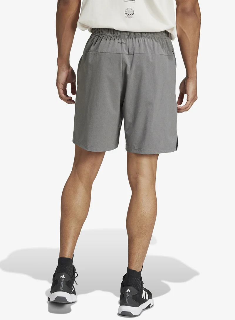 Adidas Designed For Training Mélange Shorts