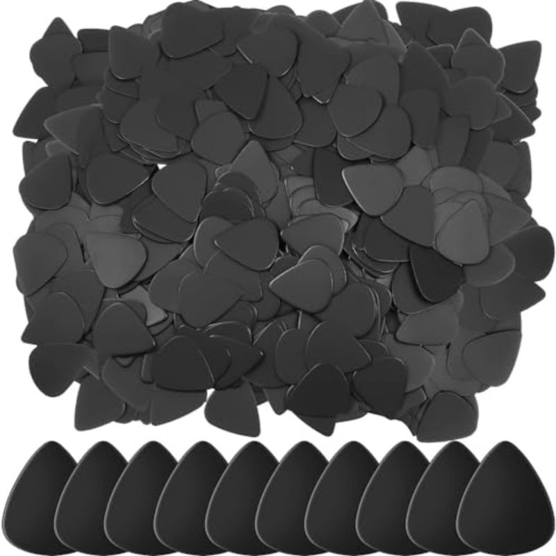 30Pcs Black Guitar Picks, Celluloid Guitar Plectrums for Your Electric, Acoustic, or Bass Guitar Guitar Picks and Bass Picks 0.5mm - Image 1