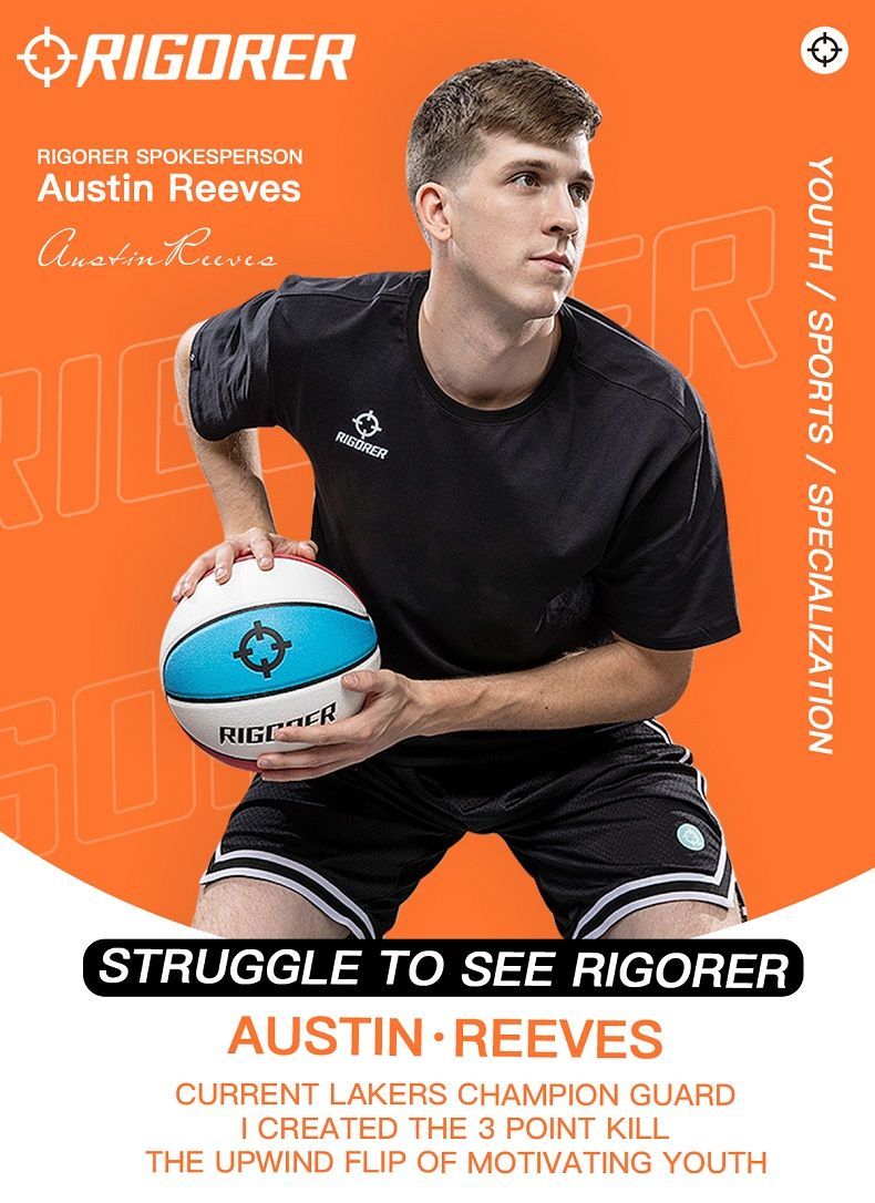 RIGORER  Anti-Slip And Wear Resistant PU For Indoor Outdoor Competition Training Baskball Ball Size 7 - Image 2