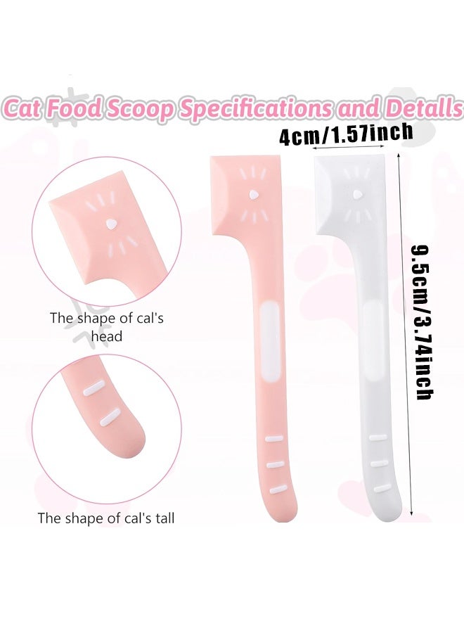4PCS Pet Food Spoon, Cat Dog Wet Food Spatula Can Spoon - Image 2