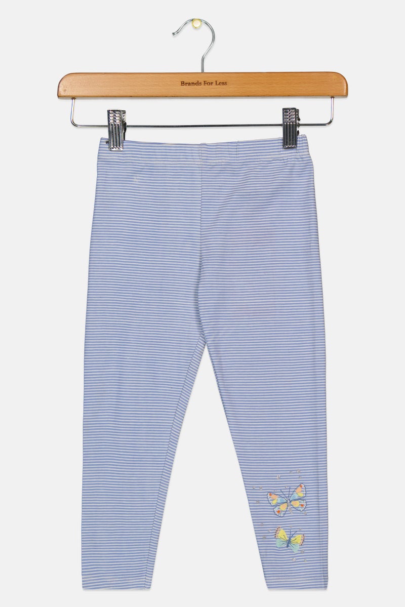 Hamleys Toddlers Girl Stripe Pull On Leggings, Multicolor - Image 3