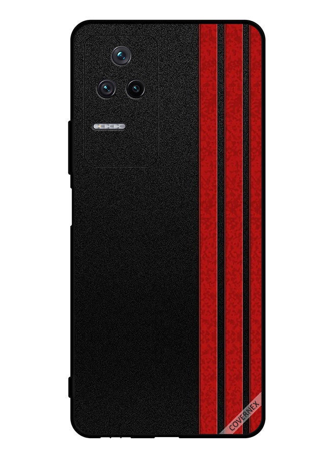 Covernex غطاء حماية لجهاز Xiaomi Poco F4 5G بثلاثة خطوط عمودية على الجانب - Image 1