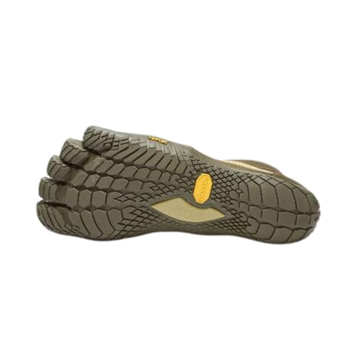 Vibram Men’s FiveFingers V-Trek Trail Hiking Shoes – Minimalist Outdoor Footwear with Wool Blend Upper, Megagrip Outsole, Lightweight, Durable for Trekking, Military, 41 EU / 8.5 - 9 US - Image 2