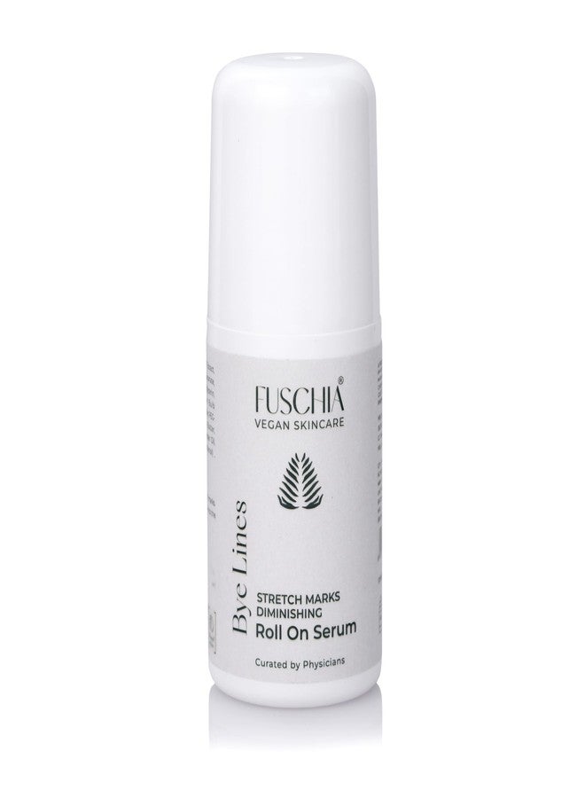 Fuschia Vegan Bye Lines Stretch Marks Diminishing Roll On Serum | Scar Removal | Uneven Skin Tone | All Skin Types | Lightweight & Non-Greasy | Safe for Pregnancy | - Image 2