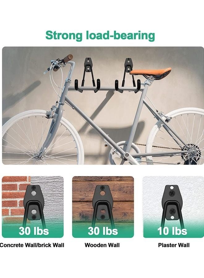 Arabest Hose Holder, Heavy Duty Garden Hose Hanger Garage Hooks with Anti-Slip Coating for Outside Yard, Bikes, Expandable Hose, Hose Reel, Water Hose, Pocket Hose, Flexable Hose, Magic Hose , Black - Image 3