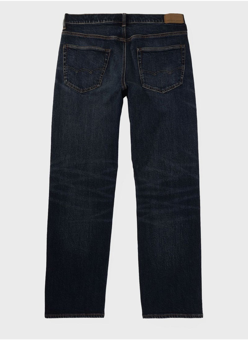 American Eagle - Rinse Wash Relaxed Fit Jeans - Image 1
