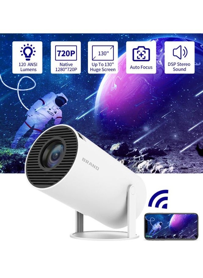 جهاز عرض ألعاب ريترو - جهاز عرض ألعاب احترافي 2 في 1، جهاز عرض عالي الدقة 4K مع ألعاب ريترو مدمجة، جهاز عرض تلفزيون ذكي للاستخدام الداخلي والخارجي، هدية عيد الميلاد للأطفال