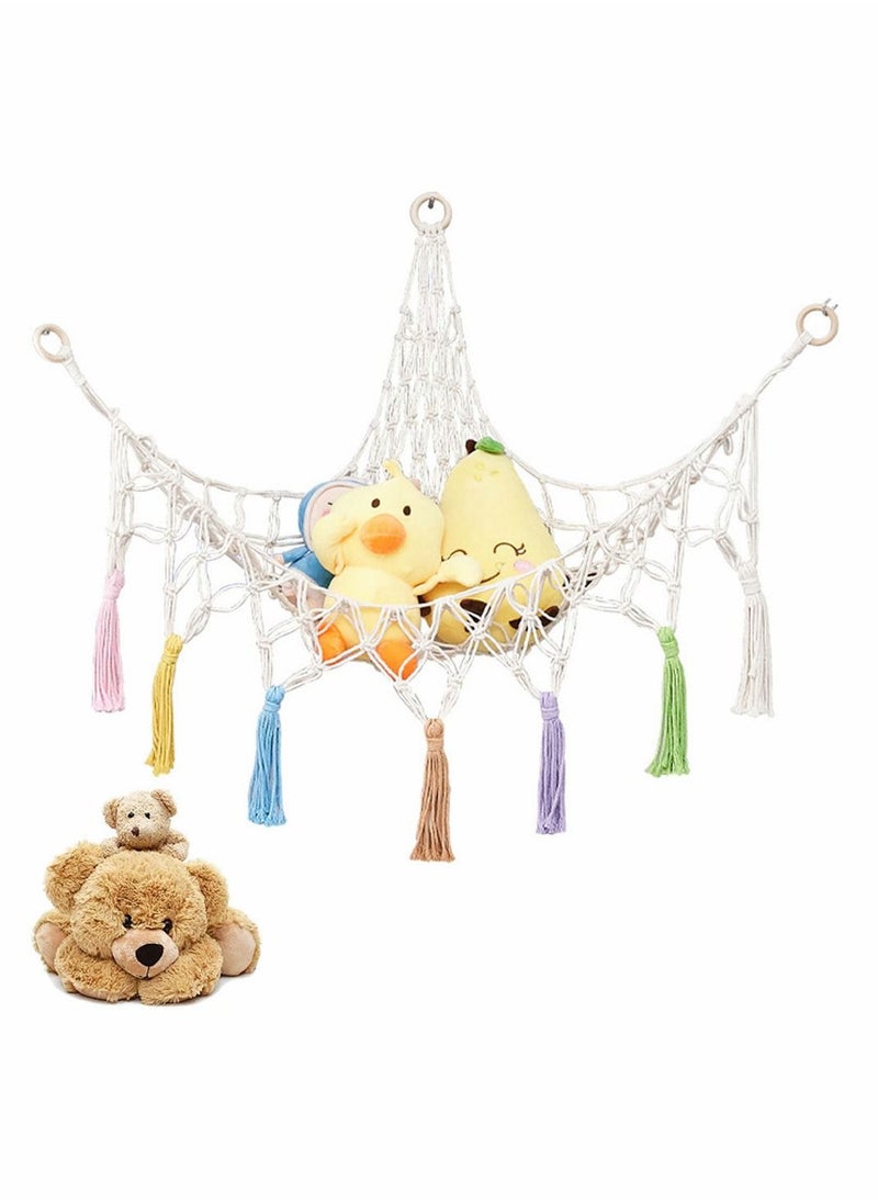 SYOSI - Stuffed Animal Toy Hammock Premium Plush Hanging Organizer Net - Image 1