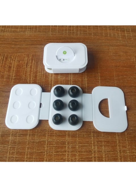 Suitable For Airpodspro2 Earplug Ear Cap Earphone Plug Cover 3 Generation For Apple Wireless Bluetooth Replacement 3 Generation Silicone-Color:6 Memory Foam Earplugs + 6-position Cardboard
