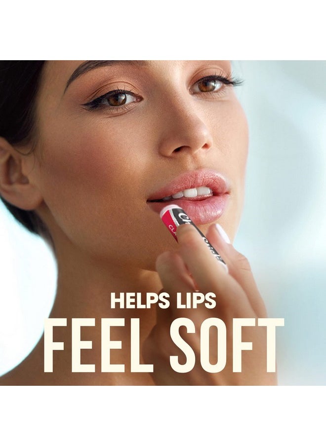 chapstick ChapStick Classic Cherry Lip Balm - Fruity & Sweet Lip Moisturizer for Dry Lips, 0.15 Oz Ea  - Image 5
